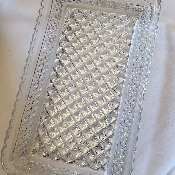 Vintage Pressed Glass Relish Trays Holiday Gatherings Feast - Picture 11 of 14